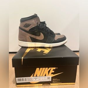 Nike Air Jordan 1 Retro High OG-Black/Metallic/Palomino (Authentic)